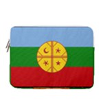 Flag Of The Mapuches Svg 13  Vertical Laptop Sleeve Case With Pocket