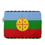 Flag Of The Mapuches Svg 14  Vertical Laptop Sleeve Case With Pocket