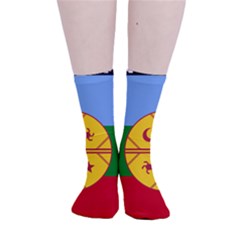 Smooth Crew Length Tube Socks 