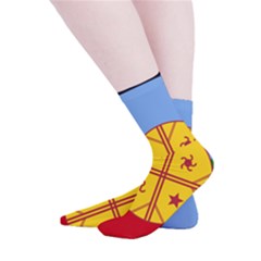 Smooth Crew Length Tube Socks 