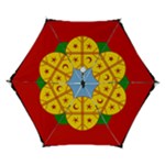 Flag Of The Mapuches Svg Automatic Folding Umbrella with Case (Small)