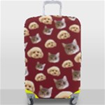 Personalized Pet Head Luggage Cover Luggage Cover (Large)