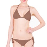 Mocha Mousse Hex Code #a47864 Classic Bikini Set
