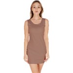 Mocha Mousse Hex Code #a47864 Bodycon Dress