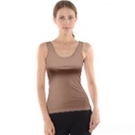 Mocha Mousse Hex Code #a47864 Women s Basic Tank Top