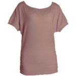 Mocha Mousse Hex Code #a47864 Women s Oversized T-Shirt