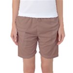 Mocha Mousse Hex Code #a47864 Women s Basketball Shorts