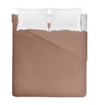 Mocha Mousse Hex Code #a47864 Duvet Cover Double Side (Full/ Double Size)