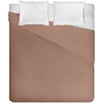Mocha Mousse Hex Code #a47864 Duvet Cover Double Side (California King Size)