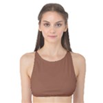 Mocha Mousse Hex Code #a47864 Tank Bikini Top