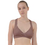 Mocha Mousse Hex Code #a47864 Sweetheart Sports Bra