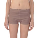 Mocha Mousse Hex Code #a47864 Reversible Boyleg Bikini Bottoms