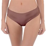 Mocha Mousse Hex Code #a47864 Reversible Classic Bikini Bottoms