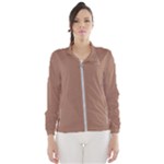 Mocha Mousse Hex Code #a47864 Women s Windbreaker