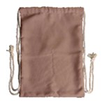 Mocha Mousse Hex Code #a47864 Drawstring Bag (Large)