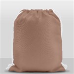 Mocha Mousse Hex Code #a47864 Drawstring Bag (Small)