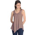 Mocha Mousse Hex Code #a47864 Sleeveless Tunic