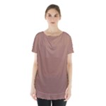 Mocha Mousse Hex Code #a47864 Skirt Hem Sports Top