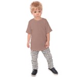 Mocha Mousse Hex Code #a47864 Kids  Raglan T-Shirt
