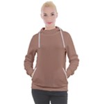 Mocha Mousse Hex Code #a47864 Women s Hooded Pullover
