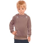 Mocha Mousse Hex Code #a47864 Kids  Hooded Pullover