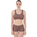 Mocha Mousse Hex Code #a47864 Work It Out Gym Set