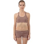 Mocha Mousse Hex Code #a47864 Back Web Gym Set