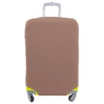 Mocha Mousse Hex Code #a47864 Luggage Cover (Medium)