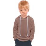 Mocha Mousse Hex Code #a47864 Kids  Overhead Hoodie