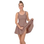 Mocha Mousse Hex Code #a47864 Inside Out Casual Dress