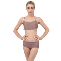 Layered Top Bikini Set 