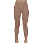Mocha Mousse Hex Code #a47864 Lightweight Velour Classic Yoga Leggings