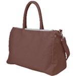 Mocha Mousse Hex Code #a47864 Duffel Travel Bag