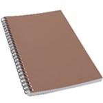 Mocha Mousse Hex Code #a47864 5.5  x 8.5  Notebook