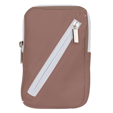 Mocha Mousse Hex Code #a47864 Belt Pouch Bag (Small) from ArtsNow.com