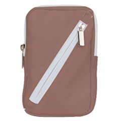 Mocha Mousse Hex Code #a47864 Belt Pouch Bag (Small) from ArtsNow.com