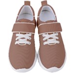 Mocha Mousse Hex Code #a47864 Women s Velcro Strap Shoes