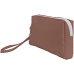 Mocha Mousse Hex Code #a47864 Wristlet Pouch Bag (Small)