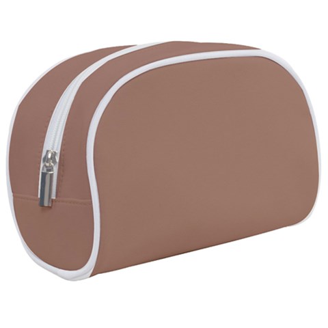 Mocha Mousse Hex Code #a47864 Make Up Case (Medium) from ArtsNow.com
