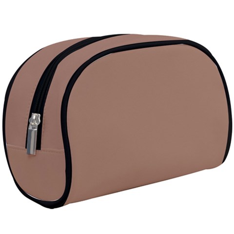 Mocha Mousse Hex Code #a47864 Make Up Case (Large) from ArtsNow.com