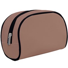 Mocha Mousse Hex Code #a47864 Make Up Case (Large) from ArtsNow.com