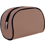 Mocha Mousse Hex Code #a47864 Make Up Case (Large)