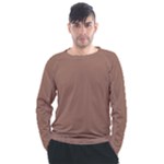Mocha Mousse Hex Code #a47864 Men s Long Sleeve Raglan T-Shirt