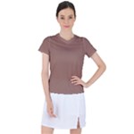 Mocha Mousse Hex Code #a47864 Women s Sports Top