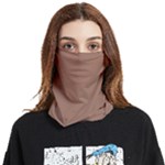 Mocha Mousse Hex Code #a47864 Face Covering Bandana (Two Sides)