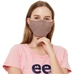Mocha Mousse Hex Code #a47864 Fitted Cloth Face Mask (Adult)