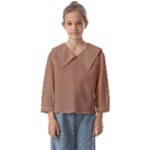 Mocha Mousse Hex Code #a47864 Kids  Sailor Shirt