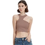 Mocha Mousse Hex Code #a47864 Cut Out Top