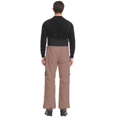 Men s Side Zip Front Pouch Ski And Snowboard Bib Pants	 