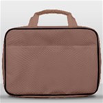 Mocha Mousse Hex Code #a47864 Travel Toiletry Bag With Hanging Hook